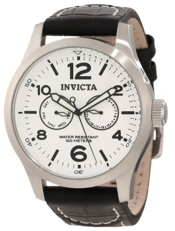 Invicta Specialty 12171 Kello Valkoinen / Nahka