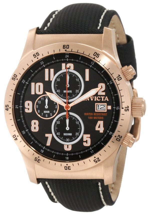 Invicta Specialty 1319 Kello Musta / Nahka