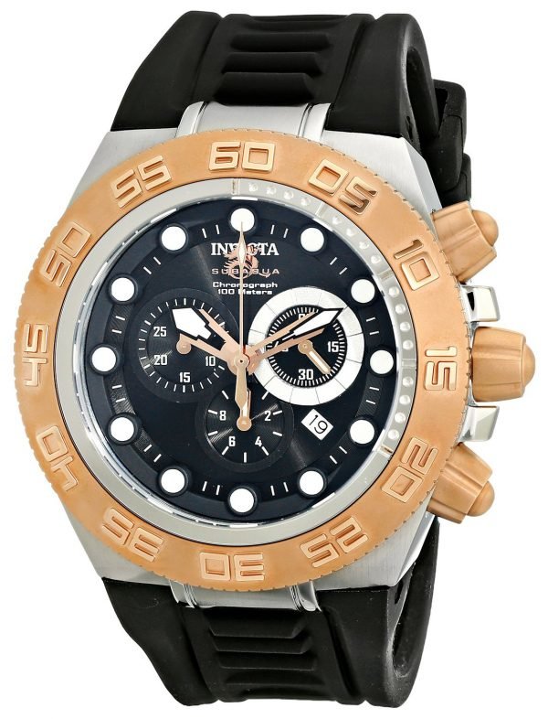 Invicta Subaqua 1532 Kello Musta / Kumi