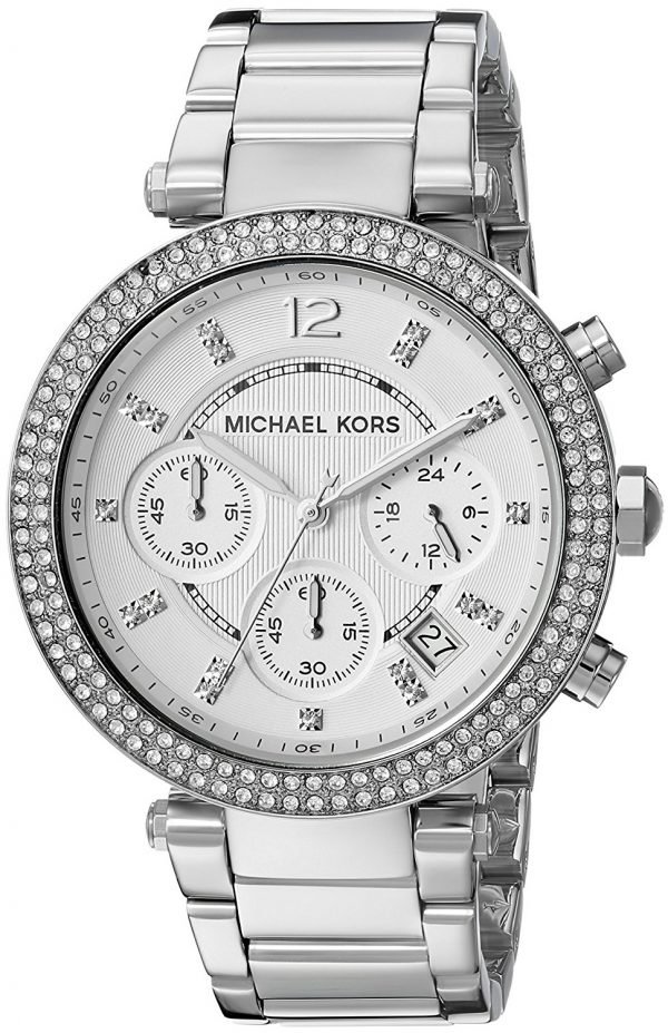 Michael Kors Parker Mk5353 Kello Hopea / Teräs