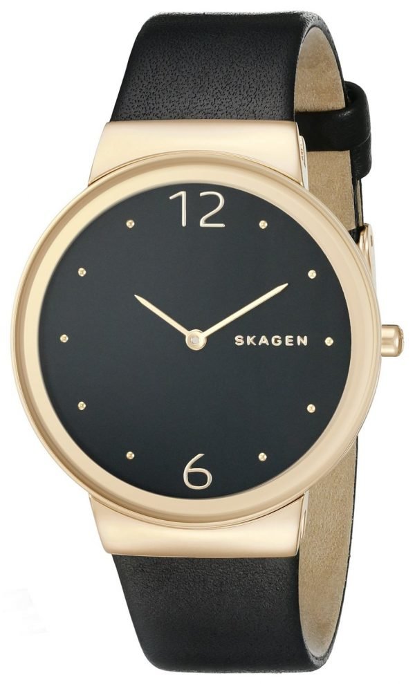 Skagen Freja Skw2370 Kello Musta / Nahka