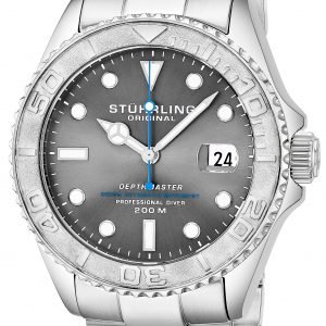 Stührling Original Aquadiver 893.02 Kello Harmaa / Teräs