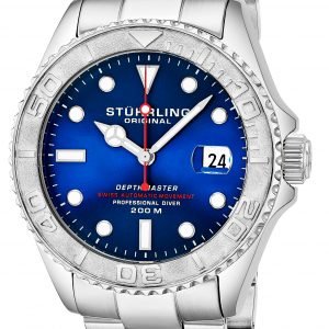 Stührling Original Aquadiver 893.03 Kello Sininen / Teräs