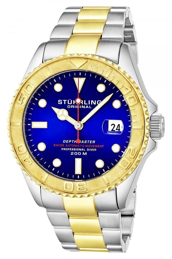 Stührling Original Aquadiver 893.04 Kello Violetti / Teräs