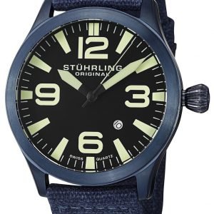 Stührling Original Aviator 141b.33xc1 Kello Musta / Tekstiili