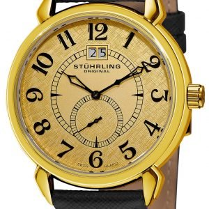 Stührling Original Classic 50e.333531 Kello Samppanja / Nahka