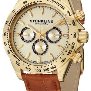 Stührling Original Classic 564l.02 Kello Samppanja / Nahka