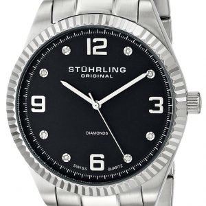 Stührling Original Classic Allure 607g.02 Kello Musta / Teräs